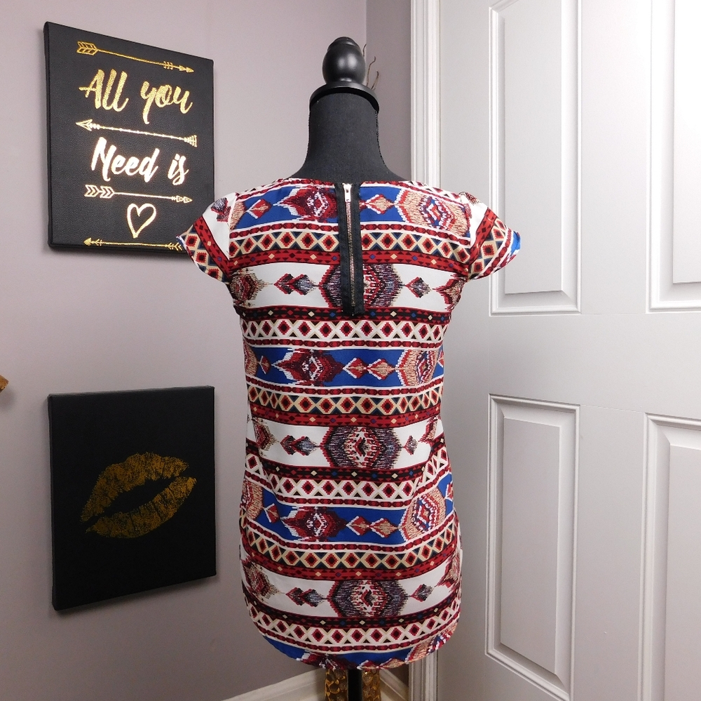 Pink Rose Multi Pattern Blouse - image 6